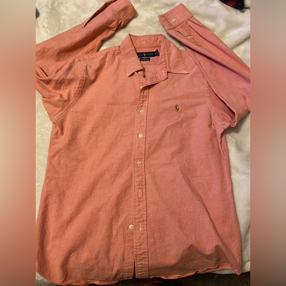 Ralph Lauren men shirt size large slim fit